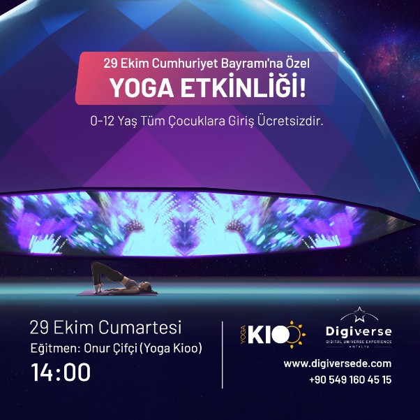 29 Ekim’e Özel Digiverse Yoga Etkinliği!